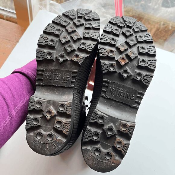 Vintage L.L. Bean DryBoot Rubber Hiking Boots Sz 9 Waterproof Workwear - Picture 4 of 11